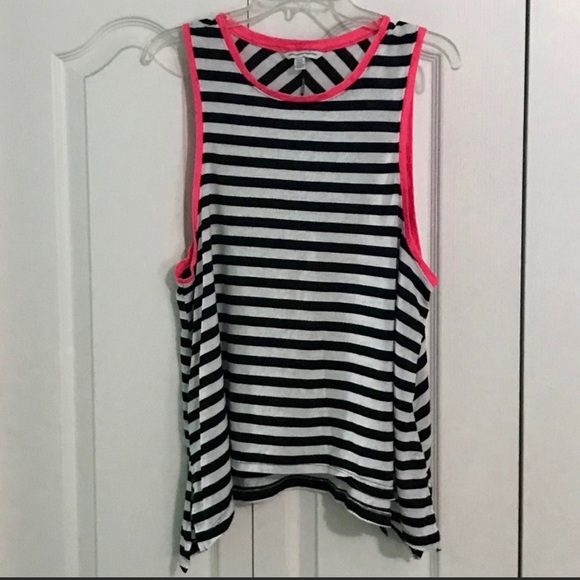 AE Outfitters asymmetrical horizontal striped top - Picture 5 of 5